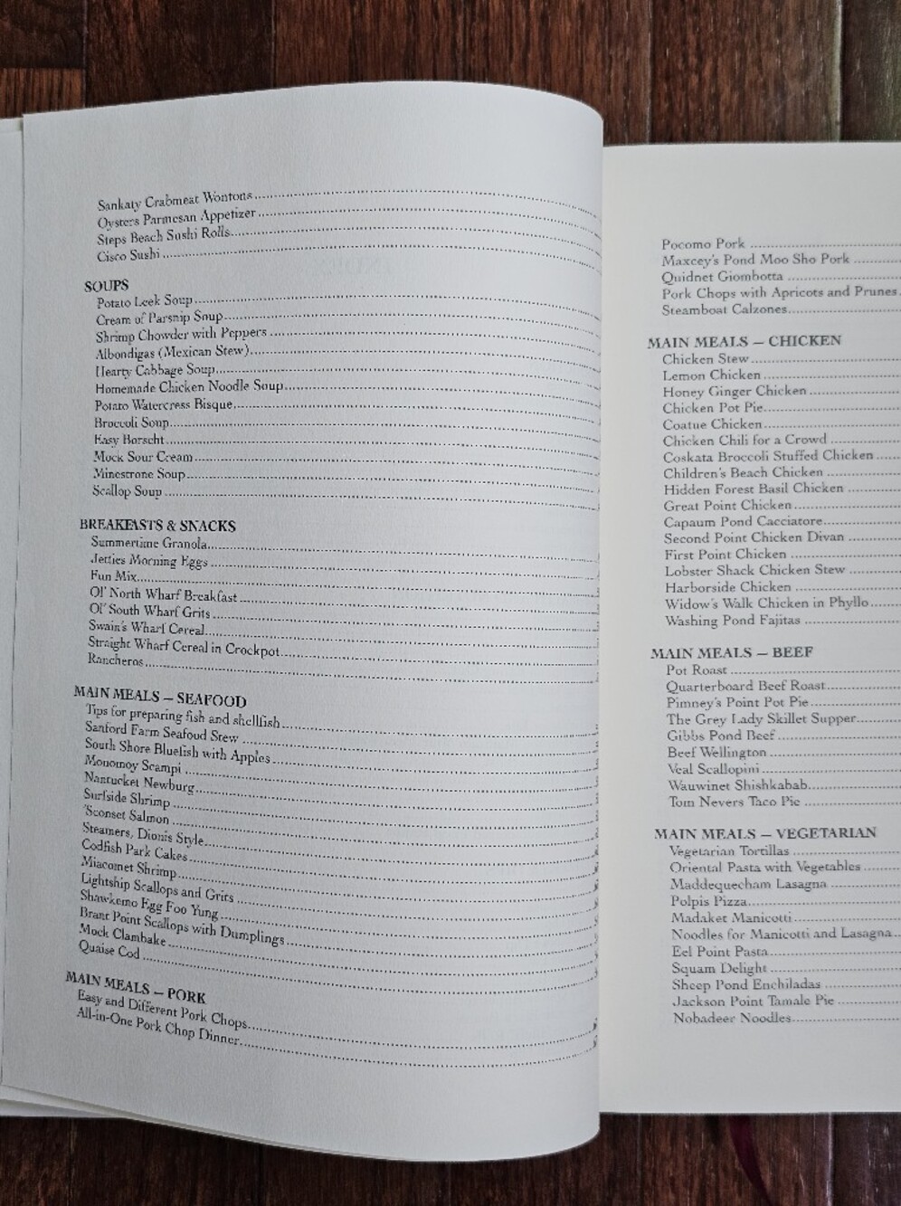 Home Cooking From Nantucket Cookbook 1995 Hardcover Coastal Recipes - Picture 3 of 5